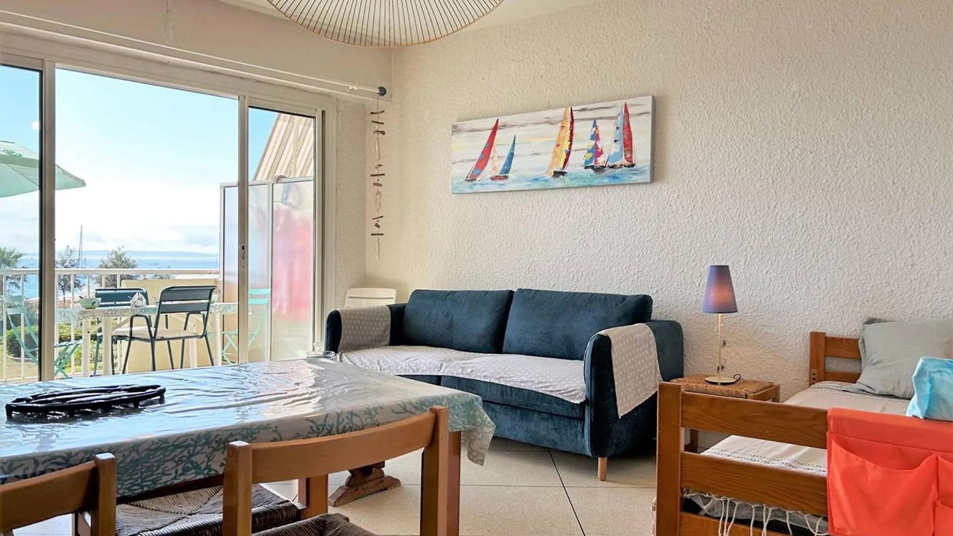 公寓 Appartement Cosy 2 Pieces Avec Parking - Le Lavandou - Fr-1-251-381